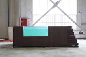 <span class=keywords><strong>Piscine</strong></span> hors sol de luxe en fibre de verre de 3,2 m, fabriquée sur mesure en usine, avec <span class=keywords><strong>escalier</strong></span>, en forme de conteneur d'expédition - Product Image 2
