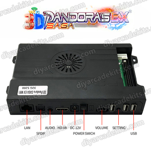 Pandora 3D Wireless Legend 5200-in-1 Printed <b>Circuit</b> <b>Board</b> Family Edition Retro Game DIY Arcade Kit - Product Image 6