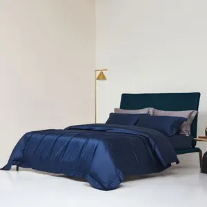 Juego de ropa de cama 200TC juegos de sábanas de bambú metropolitano hoja de bambú para el hogar 1800 Series