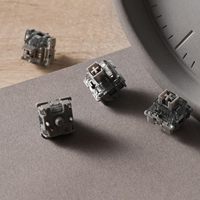 Clavier mécanique Akko V3 Silver Pro Switch, interrupteurs linéaires de style MX, 5 broches, 40gf, lubrifiés en usine, compatibles Cherry