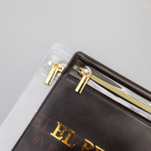 Fournisseurs d'emballages personnalisés en gros, sacs en PVC holographiques à fermeture éclair, petits sacs en plastique pour bijoux, pochettes à fermeture éclair pour l'emballage de bijoux - Product Image 5