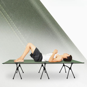 <span class=keywords><strong>Lit</strong></span> de camping pliable moderne personnalisable, <span class=keywords><strong>lit</strong></span> <span class=keywords><strong>d</strong></span>'extérieur portable avec tissu Oxford et cadre en alliage <span class=keywords><strong>d</strong></span>'aluminium – Fonctionnel - Product Image 2