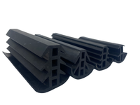 Bande d'étanchéité composite en mousse EPDM de formes personnalisées, ignifuge et étanche, anti-poussière et anti-insectes, noire - pour fenêtres en aluminium