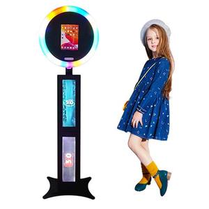 Cabina <span class=keywords><strong>de</strong></span> Fotos <span class=keywords><strong>de</strong></span> Madera <span class=keywords><strong>de</strong></span> Roble <span class=keywords><strong>de</strong></span> Alta Calidad con Altura Ajustable, Estilo Coreano, Personalizable, para DSLR, <span class=keywords><strong>Salsa</strong></span>, iPad - Product Image 2