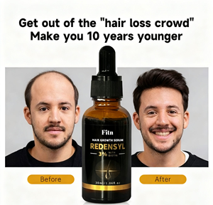 自社ブランドOEM ODM 100% 天然オーガニックペパーミント & ローズヘアトリートメント成長オイル男性用2-IN-1フォーミュラ - Product Image 5