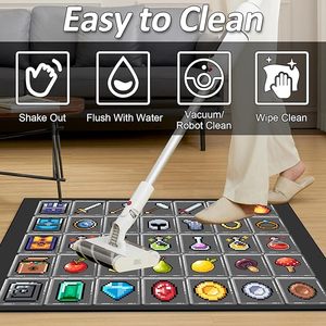 <span class=keywords><strong>Tapis</strong></span> de jeu Teen Boys avec éléments de <span class=keywords><strong>jeux</strong></span> Pixel <span class=keywords><strong>Tapis</strong></span> de décoration, <span class=keywords><strong>tapis</strong></span> de jeu médical pour <span class=keywords><strong>chambre</strong></span> de garçon Salon Salle de <span class=keywords><strong>jeux</strong></span> - Product Image 4