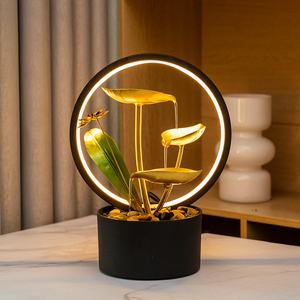 2024 Mini fontaine cascade en polyrésine de table Diamètre <span class=keywords><strong>Point</strong></span> focal <span class=keywords><strong>d</strong></span>écoratif intérieur - Product Image 6