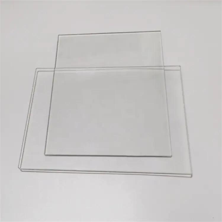 Wholesale price heat resistant tempered borosilicate glass plate for fireplace