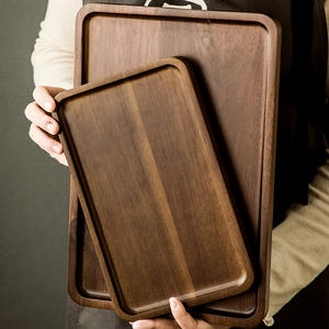 ชุดจานเสิร์ฟไม้อะคาเซีย,จานขนมขบเคี้ยว<span class=keywords><strong>ขนม</strong></span>เป็นมิตรกับสิ่งแวดล้อมธรรมชาติแบบกำหนดเอง - Product Image 3