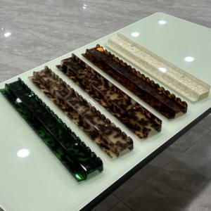 Set di Mahjong Americano Personalizzato 2 in 1 con Porta Tessere Trasparente, Scaffale Moderno Portatile di Lusso in Acrilico Trasparente a Forma di Tartaruga - Product Image 2