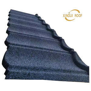 Resistencia al calor, materiales de construcción pesados, materiales de techo flexibles, techo de Metal recubierto de piedra gris, <span class=keywords><strong>teja</strong></span>, techo <span class=keywords><strong>Solar</strong></span> <span class=keywords><strong>Tesla</strong></span> - Product Image 1