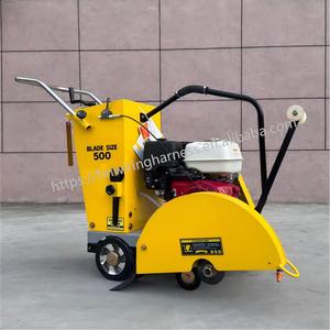 Scie à béton portative de 20 pouces avec lame de 500 mm, machine de découpe de routes avec moteur GX390 pour la découpe de joints d'asphalte et de béton - Product Image 1