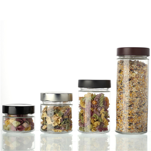 250ml Droite Couvert Bocaux En Verre pour Confiture Ergo Pot de Nourriture - Product Image 4