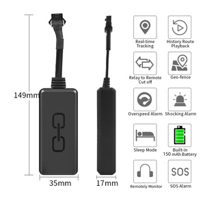 Chất lượng cao 4 pin dòng cáp 4G GPS Tracker Tốc độ thực báo cáo 90 ngày dấu vết dễ dàng tìm kiếm trên Android và IOS - Product Image 2