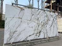Venta directa años de oro mate Ultra tamaño azulejos 1600*3200 piso losas de piedra sinterizada para Cocina