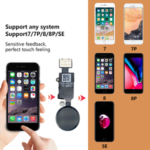 Universal <span class=keywords><strong>Touch</strong></span> <span class=keywords><strong>ID</strong></span> Home Button Flex pour <span class=keywords><strong>iPhone</strong></span> <span class=keywords><strong>7</strong></span> 8 Plus Return Fingerprint Connector Flex Repair Replacement - Product Image 4