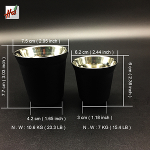 De acero inoxidable cafetera Nespresso <span class=keywords><strong>Pixie</strong></span> taza 3oz + 6oz - Product Image 4