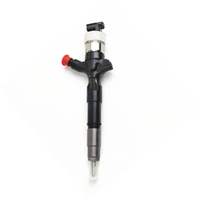 Inyector de Combustible Diésel 23670-30140, Piezas de Acero para Camiones Excavadores 23670-30140