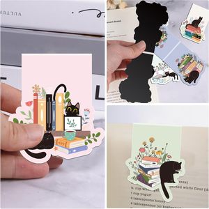 Dễ Thương Mèo Nam Châm Cuốn Sách Trang Đánh Dấu Khá Hoa Động Vật Cuốn Sách Đánh Dấu Clip Cho Đọc Quà Tặng Cho Trẻ Em Cuốn Sách Những Người Yêu Thích Trường Nguồn Cung Cấp - Product Image 4