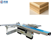 Scie à bois horizontale automatique de haute précision, coupeur de panneaux de bois à 45-90 degrés pour panneaux de MDF et de contreplaqué