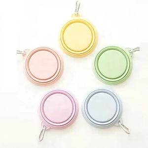 ชามอาหารสุนัขพับได้แบบพกพาสำหรับเดินทาง ไม่ลื่น ทนทาน ใช้งานกลางแจ้ง - Product Image 1
