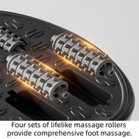 Pédale de massage portable pour les pieds, tabouret multi-rouleaux, masseur de semelle par acupression, entraîneur de pieds à ressorts pour l'équilibre, soulagement de la fatigue à domicile