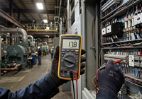 Multimètre numérique Fluke FLK-17B MAX-02/CN 17B MAX |   Compteur LCD 6000 unités, CAT III 600V, Capacité 2000μF, Test de température et de fréquence de type K