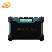 Radio DAB/FM robuste avec écran LCD, multimédia, rechargeable par USB, 18V, portable, stéréo BT, horloge, construction