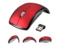Mouse Gaming RGB Nirkabel dengan Lampu, Combo Dual Mode Optical Tracking 3D Mini Raton Receiver Backlit Mouse Inalambrico
