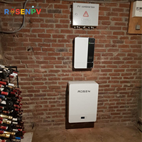 Système solaire 5kW 10kW 20kW 10000 Watts 10kva Système d'alimentation hybride pour la maison Onduleur solaire monophasé avec moniteur Wi-Fi