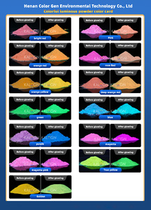 ผงสีไทเทเนียมเรืองแสงในที่มืดคุณภาพสูง 12 สี สำหรับใช้ในเครื่องสำอาง - Product Image 3