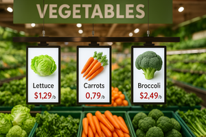 Wifi quảng cáo <span class=keywords><strong>LCD</strong></span> Bảng điều chỉnh Tag Kích thước nhỏ TFT kỹ thuật số biển Kệ hiển thị 10.1 inch - Product Image 4