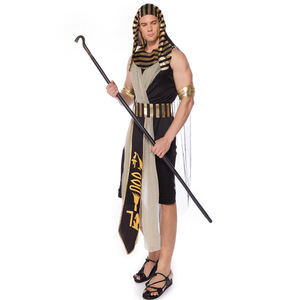 Disfraz de Rey Monarca del Antiguo Egipto XJ, Cosplay de Hombre Adulto como Hijo del Faraón Amon-Ra, Momia Egipcia - Product Image 2