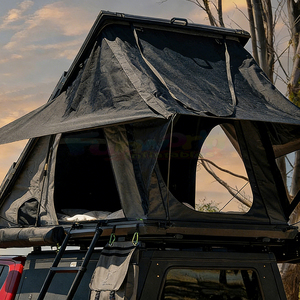 Carpa de Techo para Camping al Aire Libre, 4 Estaciones, Carcasa Rígida de Aluminio Triangular, Impermeable, para Automóvil - Product Image 5