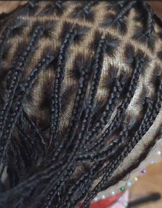 วิกผมดิบแบบถักเป็นลอนใส DX467มีหนังกำพร้าสำหรับทำ<span class=keywords><strong>ผม</strong></span>ถักเปียสั้นวิก<span class=keywords><strong>ผม</strong></span>ล็อคแบบแอฟริกัน - Product Image 1