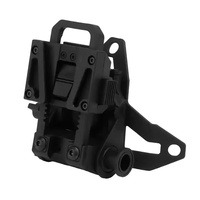 L4G69 Support de dispositif de vision nocturne pour casque en nylon pour PVS15 PVS18 GPNVG18 Support de montage pour casque NVG
