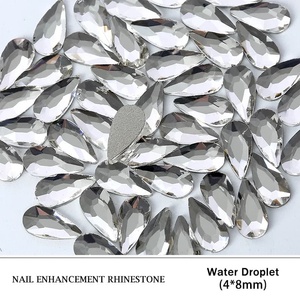 مجموعة أحجار الراين الزجاجية متعددة الألوان للملابس والحرف اليدوية وتزيين الأظافر والترتر الزخرفي - Product Image 2