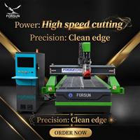 21% de réduction FORSUN 1325 Routeur CNC 3 axes ATC NC Studio Centre de traitement à changement d'outil Machine de gravure pour le bois et les plaques souples GoFS