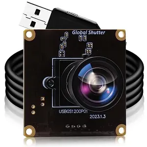 ELP 1080P 90FPS USB lightburn câmera de 120 graus grande angular global obturador câmera módulo USB PC câmera para laser