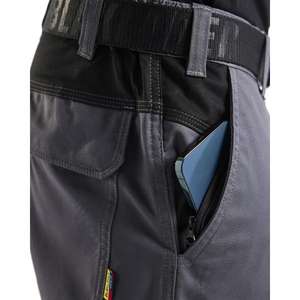 BLAKLADER - 144818329699C148 Industry <b>trousers</b> stretch <b>with</b> <b>knee</b> <b>pad</b> pockets Mid grey/Black - EAN 7330509759424 <b>WORK</b> <b>TROUSERS</b> - Product Image 5