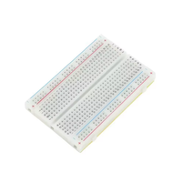 Mini Protoboard de Test DIY, Plaque d'Essai à 400 Points de Connexion, Circuit Imprimé Universel Sans Soudure pour Test de Bus, Circuit Imprimé MB102