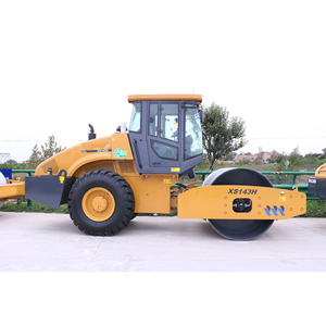 Rodillo de carretera vibratorio XS143H de tambor único de 14 toneladas a buen precio, gran oferta para obras de construcción y compactación de asfalto - Product Image 1