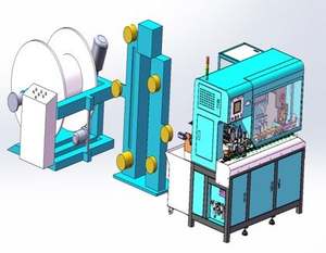 Máquina prensadora automática de inserción de enchufe de alimentación de cable francés de 3 pines - Product Image 5
