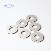 Cincin Piezoelektrik Ultrasonik PZT Keramik Piezo Merek YUHAI Grosir 13*6*4mm dengan Kehilangan Dielektrik Rendah untuk Aplikasi Sensor