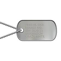 Bán Buôn Tùy Chỉnh Bền Trống Kim Loại Dog Tag