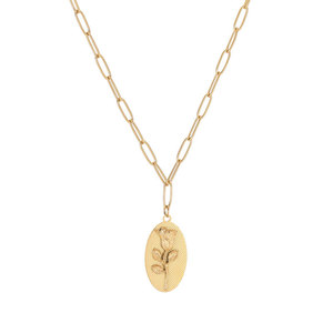 Collares de Moda <span class=keywords><strong>2026</strong></span>, Joyería Minimalista Hipoalergénica, Acero Inoxidable 316L, Chapado en Oro Rosa de 18k, Collar para Mujer - Product Image 6