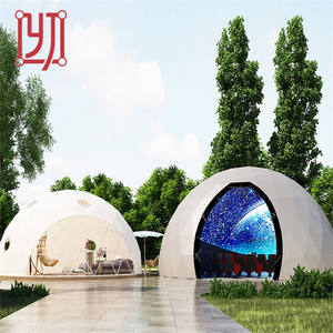 Domo Geodésico de Lujo para Glamping, de PVC, para Hoteles y Resorts, de 7m, 9m y 10m, Casa Domo Prefabricada Tipo Iglú para Eventos - Product Image 5