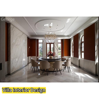 Service de design d'intérieur de maison moderne légère et luxueuse Rendu 3D du plan d'espace architectural de la maison pour le salon ou la villa
