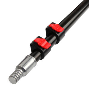 Vente en gros de perches télescopiques en alliage d'aluminium écologiques de 6 m à 5 sections pour rouleaux de <span class=keywords><strong>peinture</strong></span> et nettoyage de fenêtres - Product Image 4