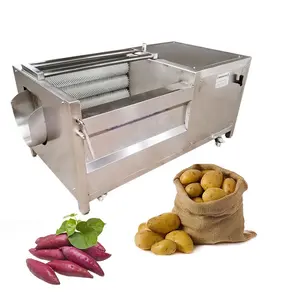 Cassava Onion Peel Wash Clean Machine Price Industrial Yam Onion Carrot Ginger Potato Peeler and Peel